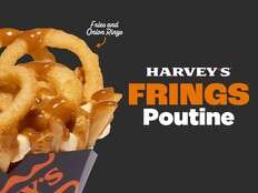 Frings Poutine 'bold new take' on Canadian favourite, Harvey's says