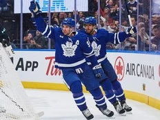 John Tavares, Morgan Rielly wanted a win with their Maple Leafs milestones