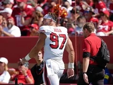 49ers star defensive end Bosa out for season with torn ACL