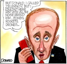 Andy Donato cartoon, August 24, 2025