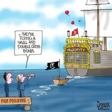 Tim Dolighan cartoon, April 20, 2026
