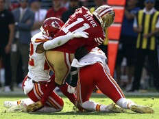 Tests confirm season-ending knee injury for 49ers receiver Brandon Aiyuk