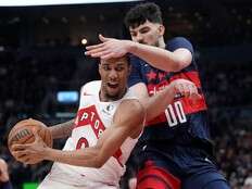 Canadian A.J. Lawson stars, Raptors set franchise record in win over Washington Wizards