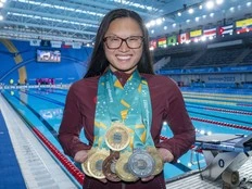 Olympic butterfly champion Maggie Mac Neil manages asthma en route to Paris