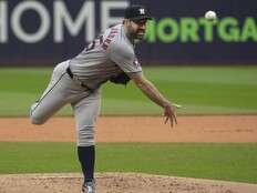 Justin Verlander left off Houston Astros wild-card series roster, Chris Sale out for Braves