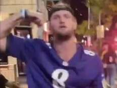 Arrest warrant issued for Ravens fan accused of assaulting Commanders fans in viral video