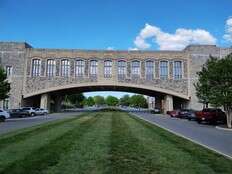 Enter Blacksburg, Va., and Virginia Tech