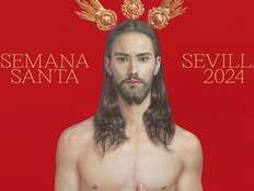 Holy... smokin' hot? Easter poster depicting a handsome Christ prompts criticism in Spain