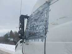 Brampton truck driver used duct tape to cover broken window: OPP