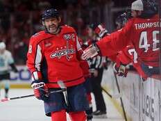 Ovechkin scores 886th career goal, now 9 back of breaking Gretzky’s record