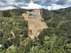 Fears rise of second landslide and disease outbreak at site of Papua New Guinea disaster