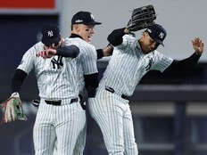 Homers back Rodon as Yankees take advantage of wild Guardians to win ALCS opener