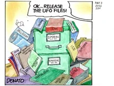 Andy Donato cartoon, May 3, 2026