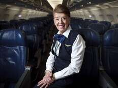 Bette Nash, world’s longest-serving flight attendant, dies at 88