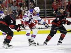 Chytil sidelined for Game 4 of Rangers’ 2nd-round series against Hurricanes