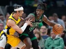 Jrue Holiday’s finishing flurry helps Celtics beat Pacers 114-111 for 3-0 lead in East finals