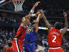 Nikola Jokic, Denver Nuggets advance with Game 7 laugher over stunned Los Angeles Clippers