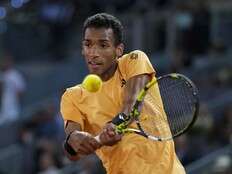 Canada’s Felix Auger-Aliassime advances to third round at Italian Open