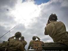 A mass parachute jump over Normandy kicks commemorations for the 80th anniversary of D-Day