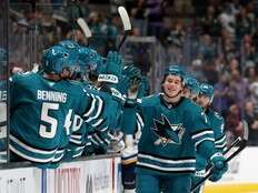 Rookie Macklin Celebrini scores in his hyped debut for San Jose Sharks: 'It was awesome'