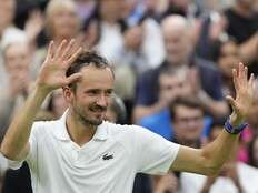 Daniil Medvedev beats Jannik Sinner at Wimbledon and faces defending champ Carlos Alcaraz next