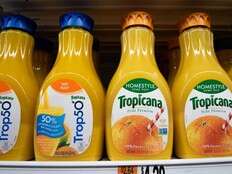 Orange juice is getting squeezed by competitors, prices and storms