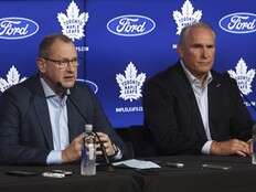 Maple Leafs GM Treliving heading into season with measured optimism