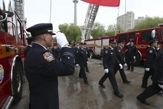 Mourners left in lurch by last-minute firefighter rain delay