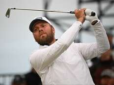 World No. 272 Brown leads at Royal Troon, Canadian Mackenzie Hughes in the hunt