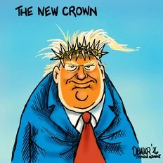 Sue Dewar cartoon, April 14, 2025