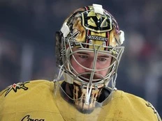 Vegas Golden Knights goalie Carter Hart stirs the pot with Free Alberta t-shirt