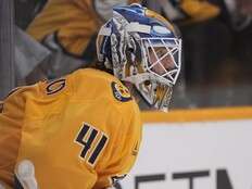 Predators trade Wedgewood to Avalanche for Annunen in swap of backup goaltenders