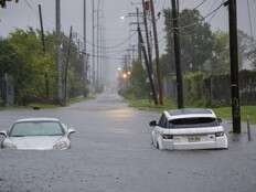 ER nurse says it was ’second nature’ to rescue man trapped in hurricane floodwaters