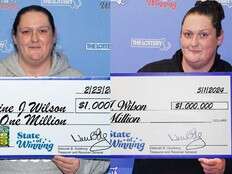 Massachusetts woman hits $1-million lottery prize twice in 10 weeks