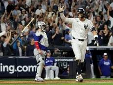 Sloppy Blue Jays blow 6-1 lead as Aaron Judge muscles Yankees back into ALDS