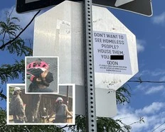 ‘GO TO HELL’: Vulgar flyers raise unholy terror about new shelter