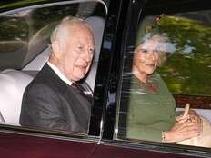 King Charles attends church prayers on the anniversary of Queen Elizabeth’s death