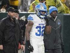 Lions safety Brian Branch ejected after helmet-to-helmet hit on Packers’ Bo Melton