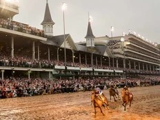 Sovereignty outduels 3-1 favourite Journalism to win 151st Kentucky Derby in the slop