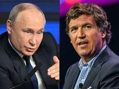 Russia says former Fox News host Tucker Carlson has interviewed Putin