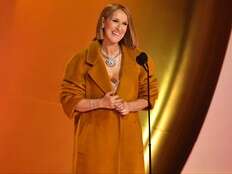 No Bad Blood: Taylor Swift and Celine Dion all smiles after Grammys snub