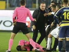 Turkish soccer matches to resume on Dec. 19 after suspension caused by attack on referee