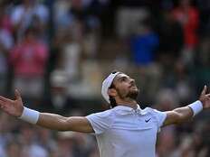 Lorenzo Musetti reaches his first Grand Slam semifinal at Wimbledon and will face Novak Djokovic