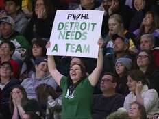 Detroit aims to boost bid for PWHL expansion team, drawing record crowd