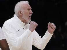 Spurs coach Gregg Popovich had a stroke earlier this month, is expected to make full recovery