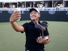 Yu birdies 18th twice, wins Sanderson Farms in playoff for 1st PGA title