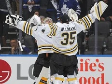Goalie report: How did Maple Leafs' Ilya Samsonov and Bruins' Jeremy Swayman fare in Game 3?