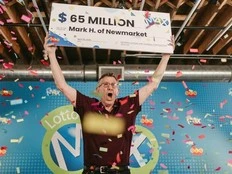 Newmarket retiree scores $65M playing Lotto Max: ’Touchdown!’