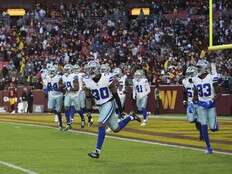 NFL ROUNDUP: Late rally derailed by missed extra point as Cowboys stun Commanders