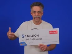 Ontario man marks third ‘miraculous’ lottery win with biggest jackpot yet